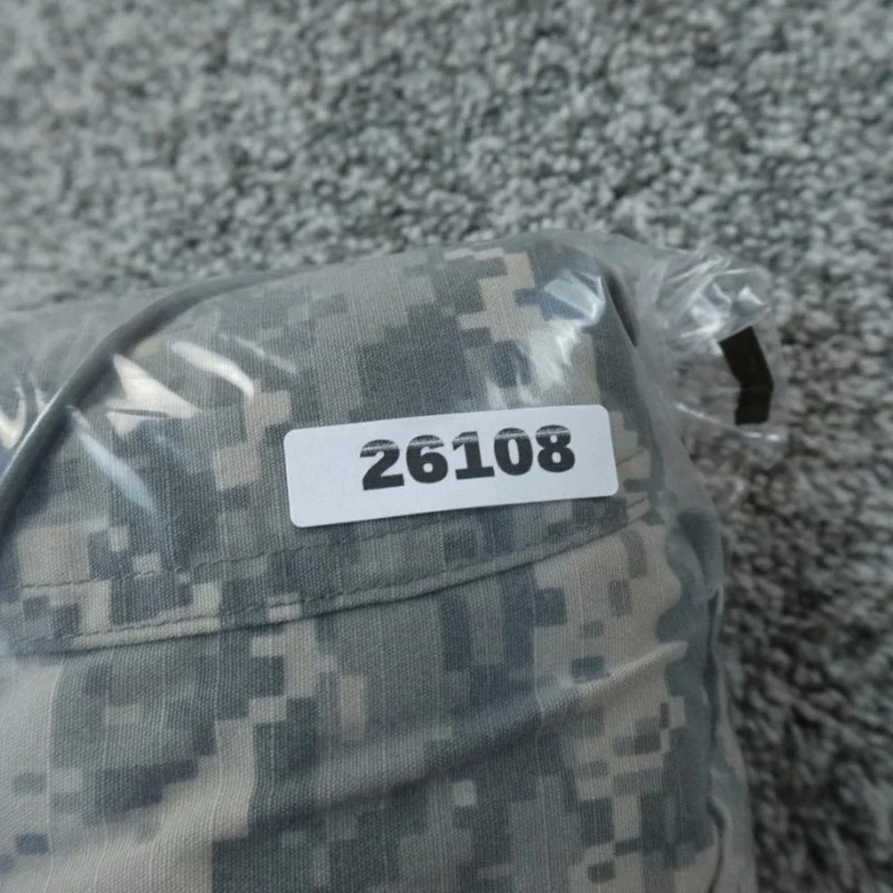 Military Pants Mens S Digital Camo Trouser ACU Ripstop Cargo Army Combat Uniform